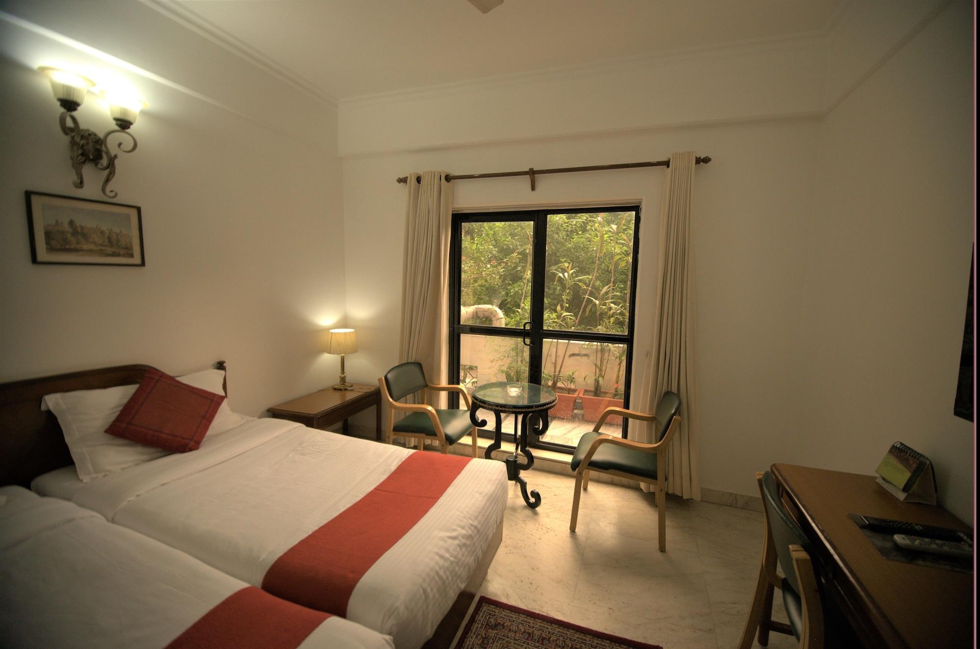 ניו דלהי Hotel Palm Greens מראה חיצוני תמונה