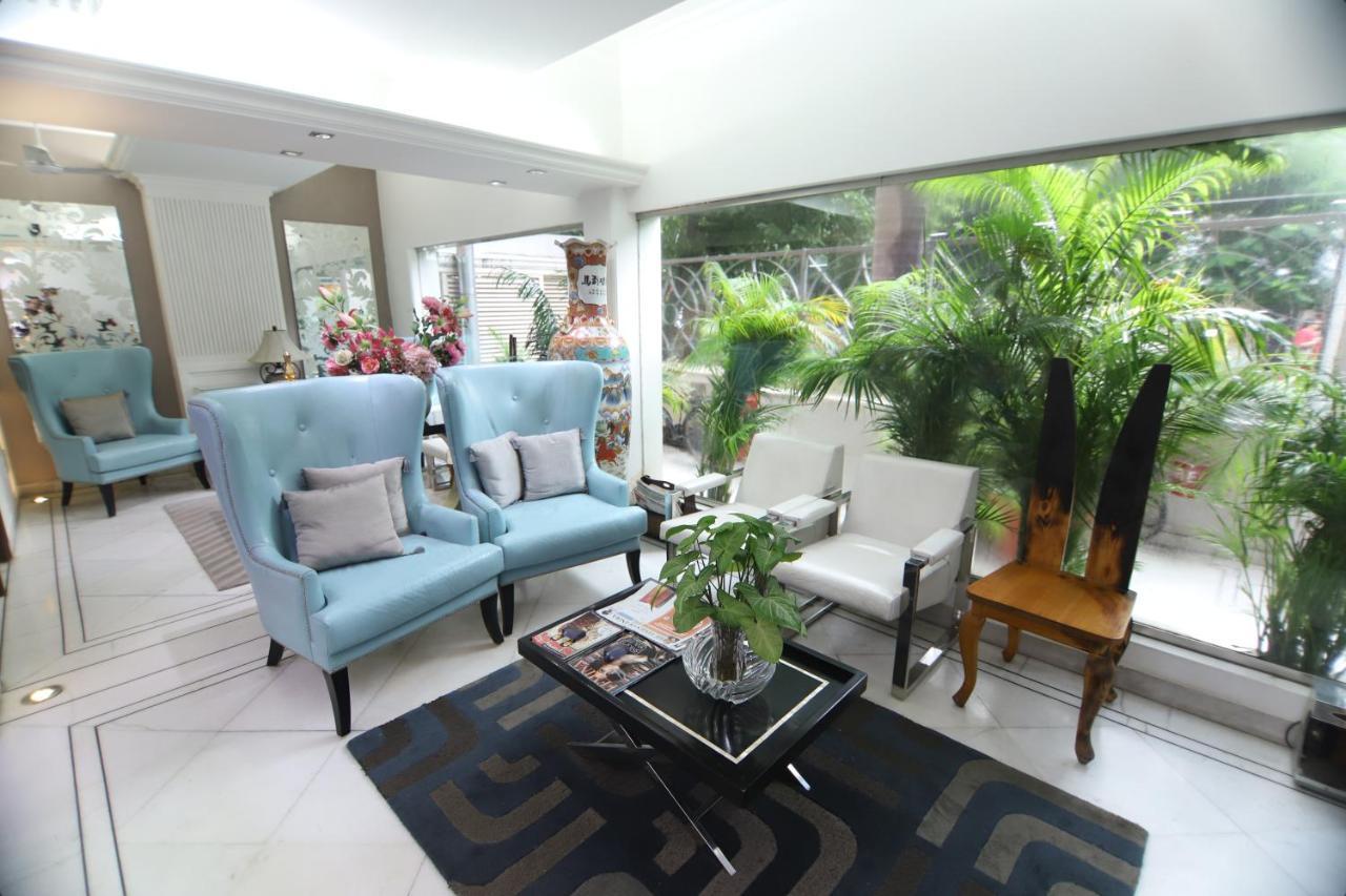 ניו דלהי Hotel Palm Greens מראה חיצוני תמונה